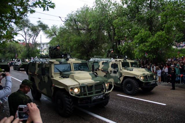 Парад Победы в Севастополе.