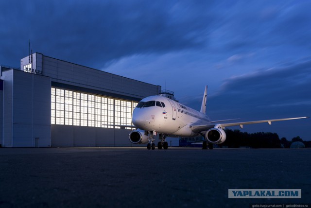 Производство самолетов Sukhoi Superjet 100
