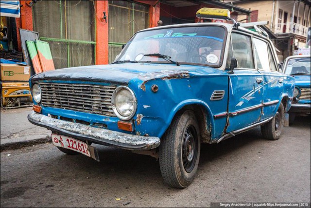 Эфиопское такси. ВАЗ-2101