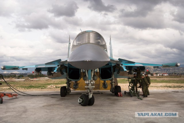 Авиационная база российских ВВС в Сирии