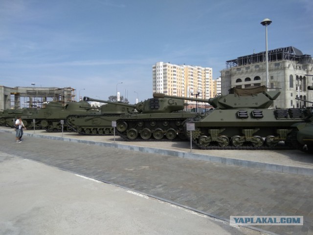 Сходили с сыном в музей военной техники в Верхней Пышме