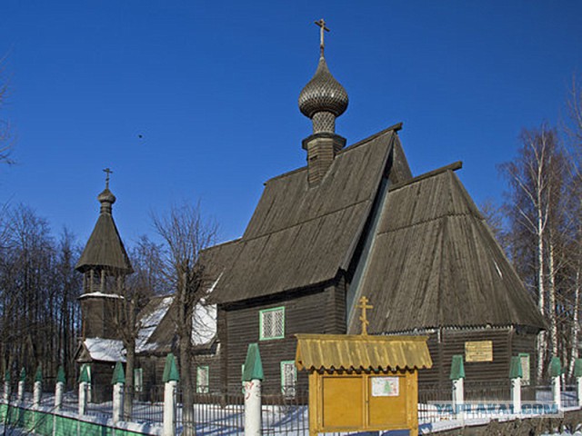 Уникальная деревянная Успенская церковь сгорела в Кондопоге