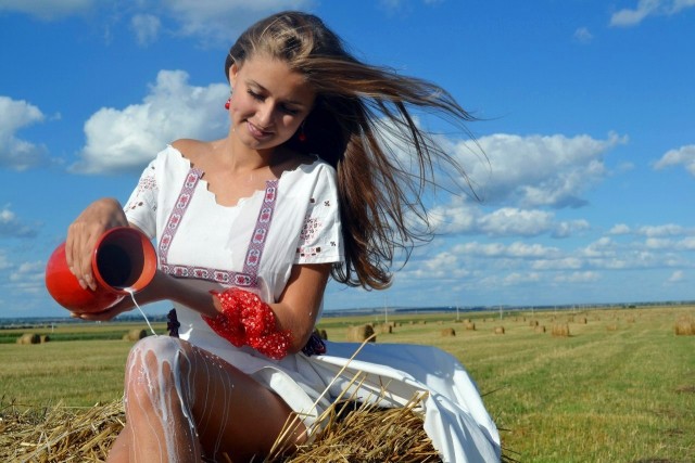Красота и колорит русской деревни летом