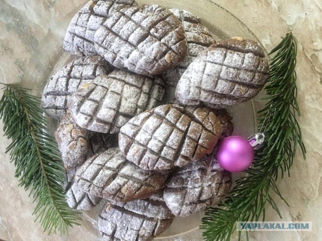 Новогодние вкусные шишки