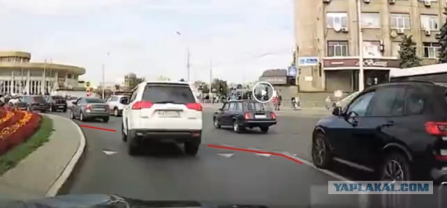 Обидчивый водитель BMW