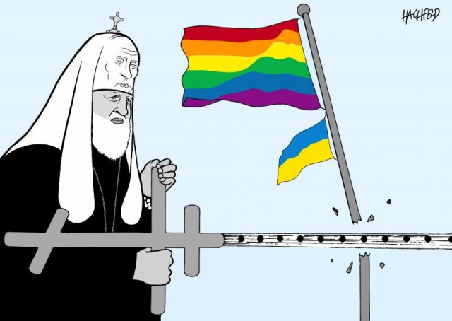 Заграничные сводки карикатурного фронта