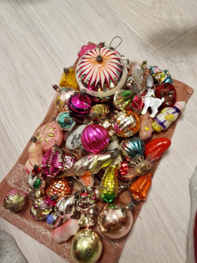 Новогодние украшения СССР