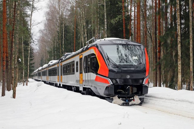 Симпатичная электричка