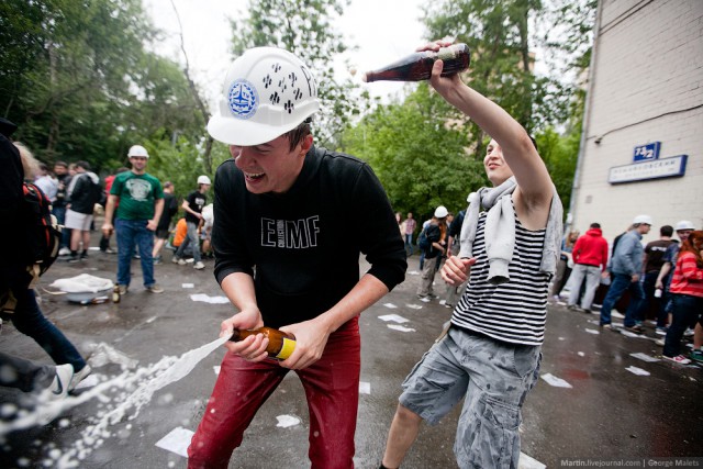 Выпускной в Бауманке.