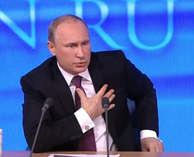 Прямая трансляция большой пресс-конференции Путина