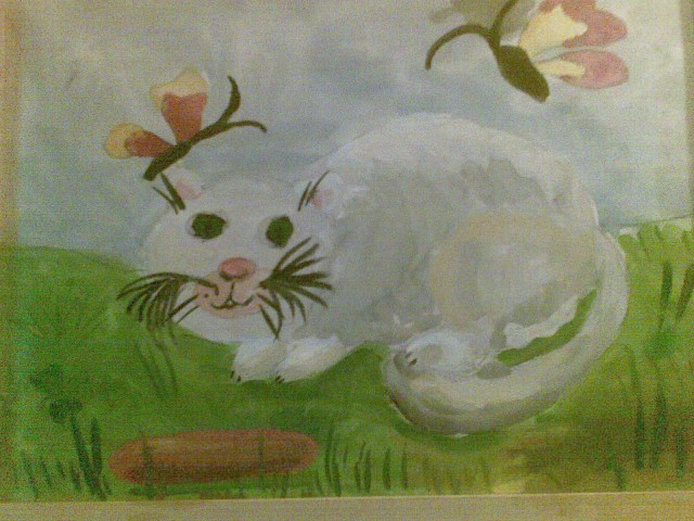 Рисованные киски