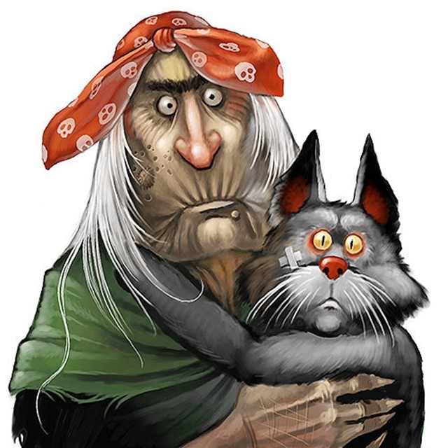 В избушке Бабы-Яги: Отворотное зелье