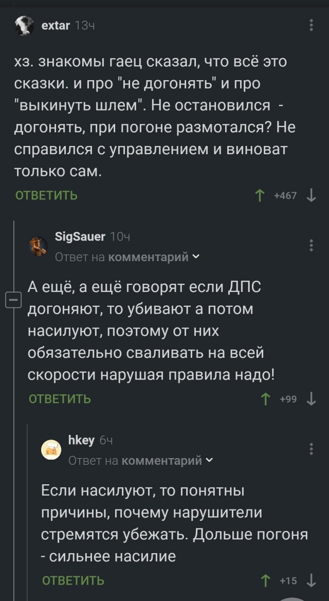 Чёрно-пошлая деградация