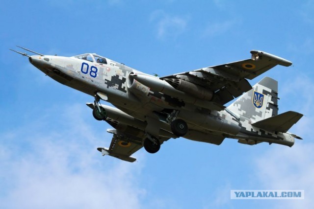 В Крыму разбился СУ-25