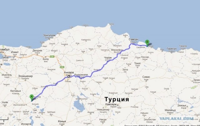 Путешествие Геленджик-Турция