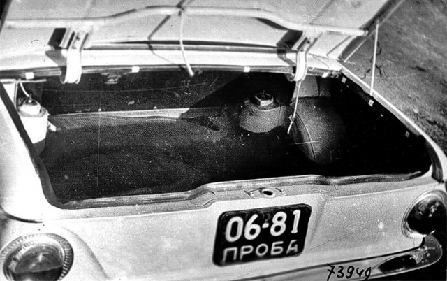 Редкая модификация автомобиля ЗАЗ-966 1968 года