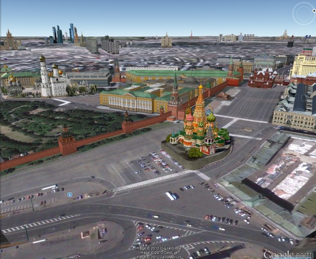 Google Earth в 3D