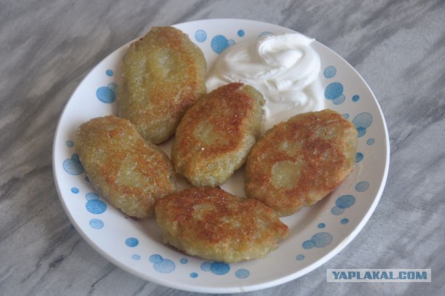 Драники, как я люблю.