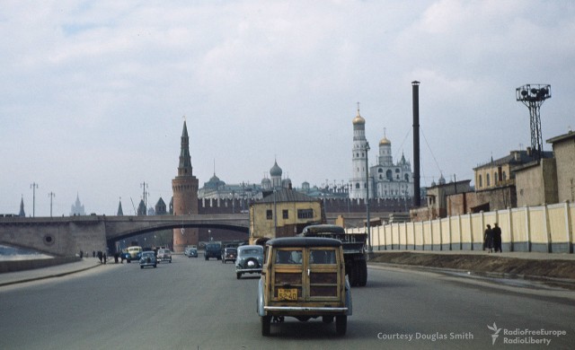 Новая серия фотографий "Москва глазами американского шпиёна"