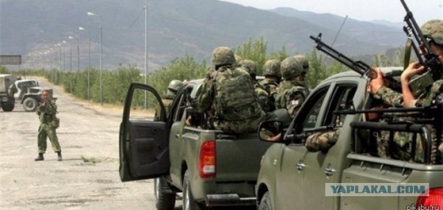 Задержан российский военный отряд