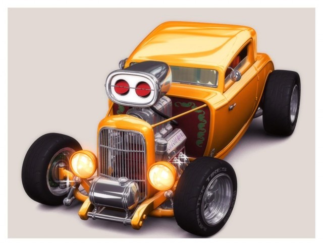 3d Cars By Christophe Desse