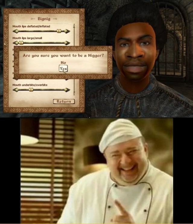 White повар