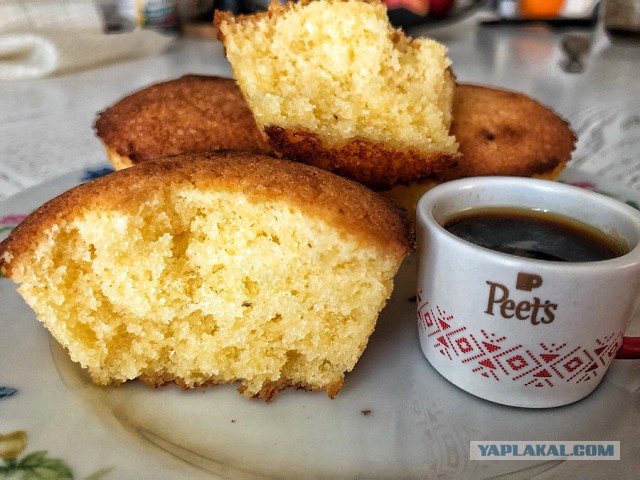 Кукурузные кексы. Без глютена.