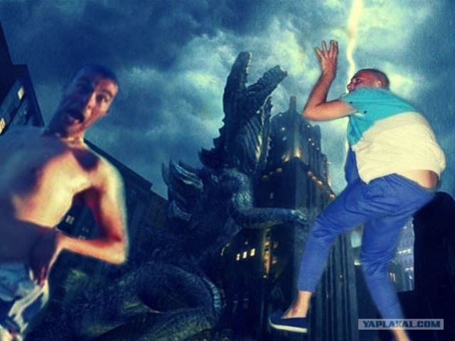 Фотожаба: ...как будто он не пьяный