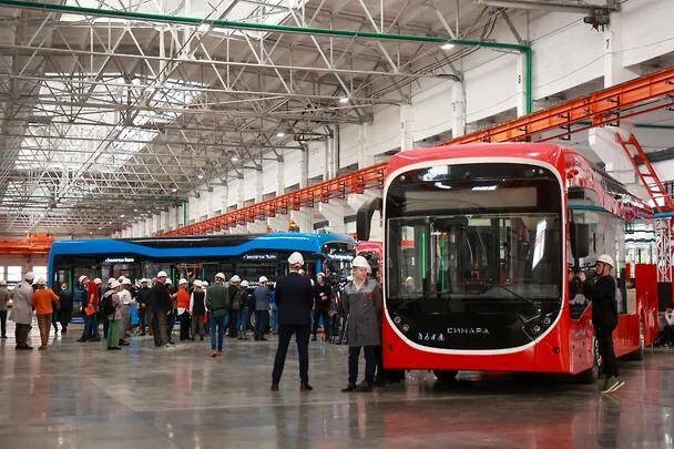В Челябинске запустили завод по производству троллейбусов и электробусов
