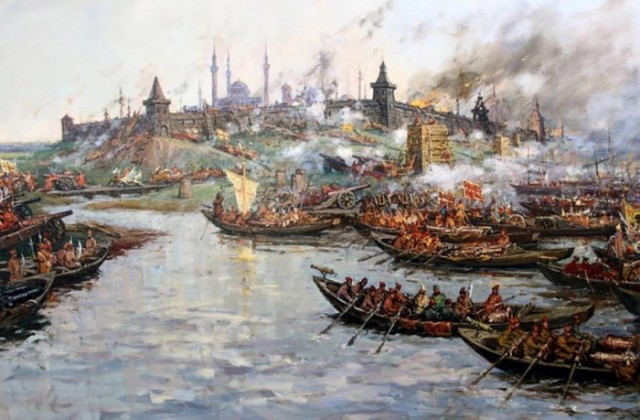 Почему на гербе Российской Федерации две головы, но три короны