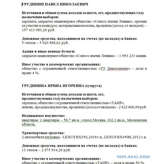Жириновский ждет объяснений