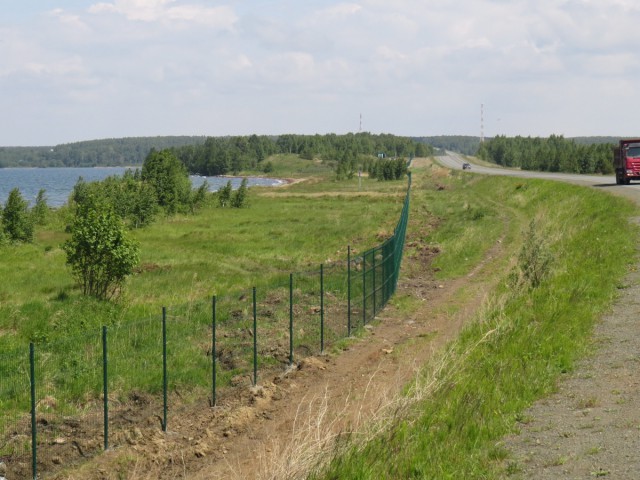 На озере Увильды в Челябинской области огородили забором последний свободный пляж.