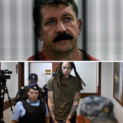 Баскетболистку Бриттни Грайнер обменяли на Виктора Бута в аэропорту Абу-Даби