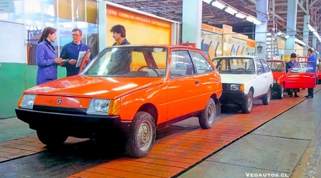 Экспортная "Таврия" для южноамериканского рынка