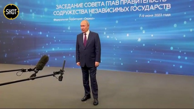 Владимир Путин прокомментировал начавшееся контрнаступление ВСУ
