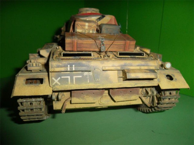 Pz.Kpfw.III Ausf.G - модель из бумаги