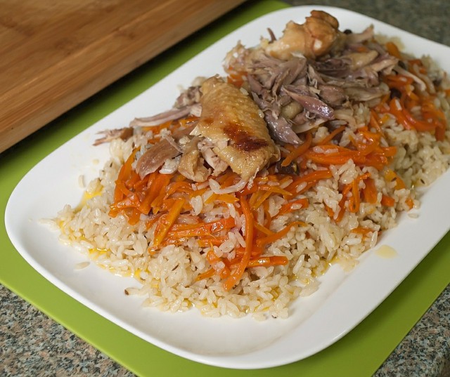 Плов с картошкой или с фрикадельками