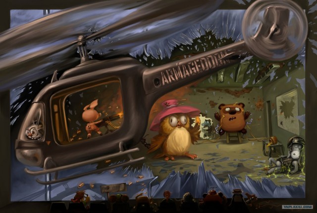 Винсент-Пух и Джулс-тигра