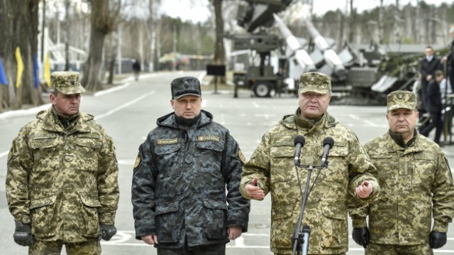 Под Киевом выставка военной техники