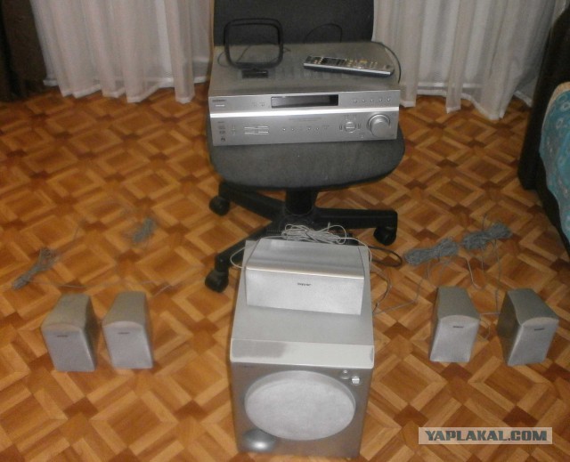 Продам ресивер и акустику sony