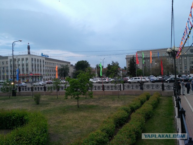 Митинг в Иркутске против повышения цен на топливо