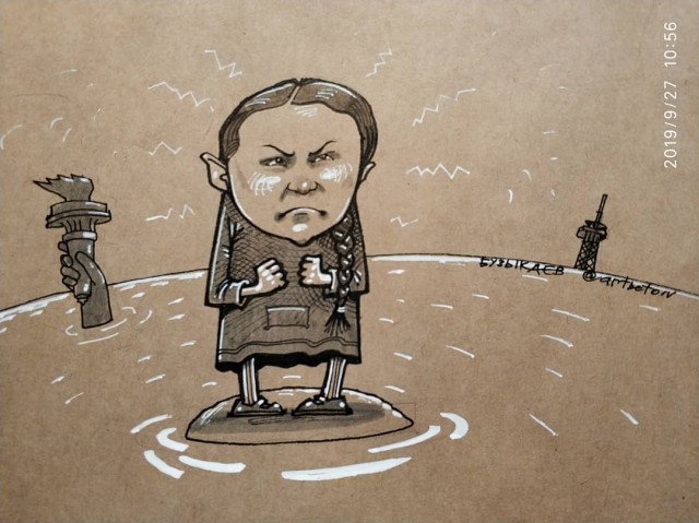 Дегенеративная шведская девочка как новое знамя глобального безумия