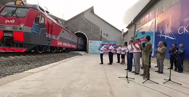 Сегодня, 28 июля 2021 года, запустили железнодорожное движение по второму Байкальскому тоннелю