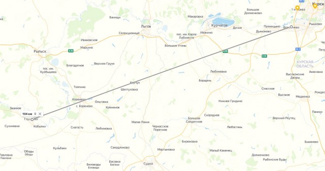 Курская область. Наступает ещё одна ночь