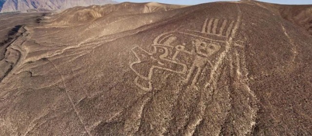 Удивительные гигантские линии и рисунки на плоскогорье в Перу старше рисунков Наска на тысячу лет