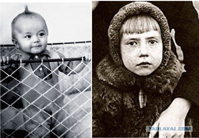 Небольшая фотоподборка известных личностей в детстве и юности