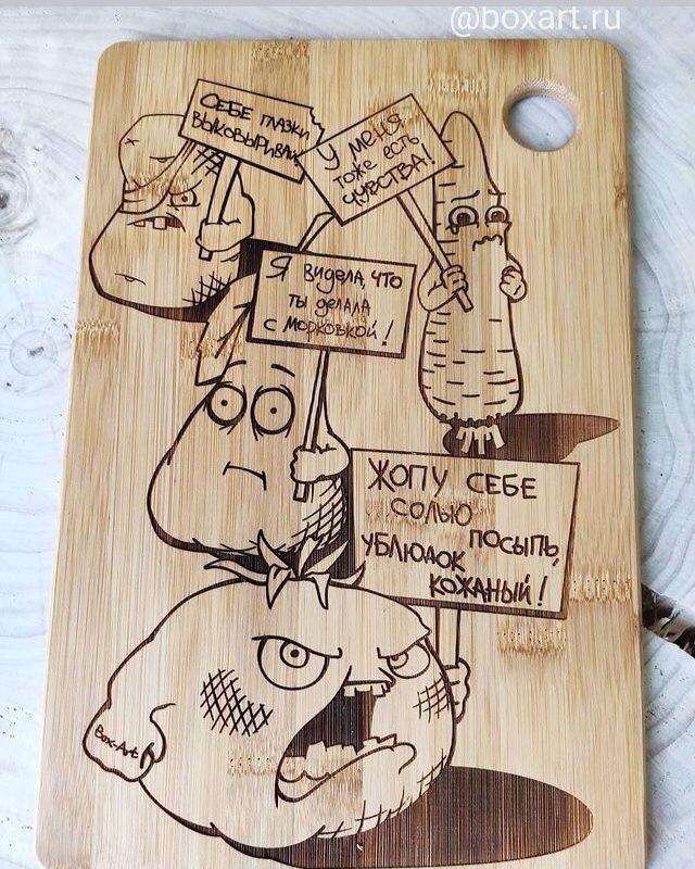 Перевод изображений на дерево.