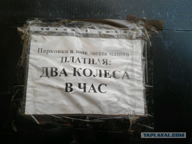 Прикольные объявления и надписи