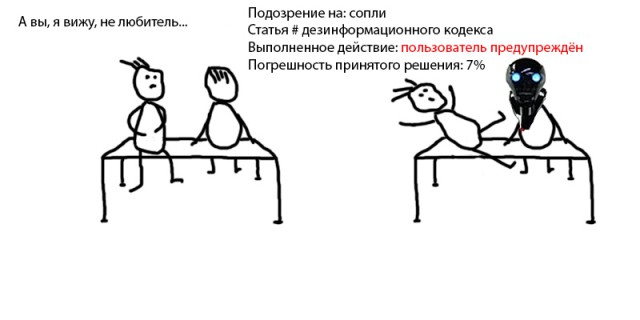 Когда слишком много болтаешь...