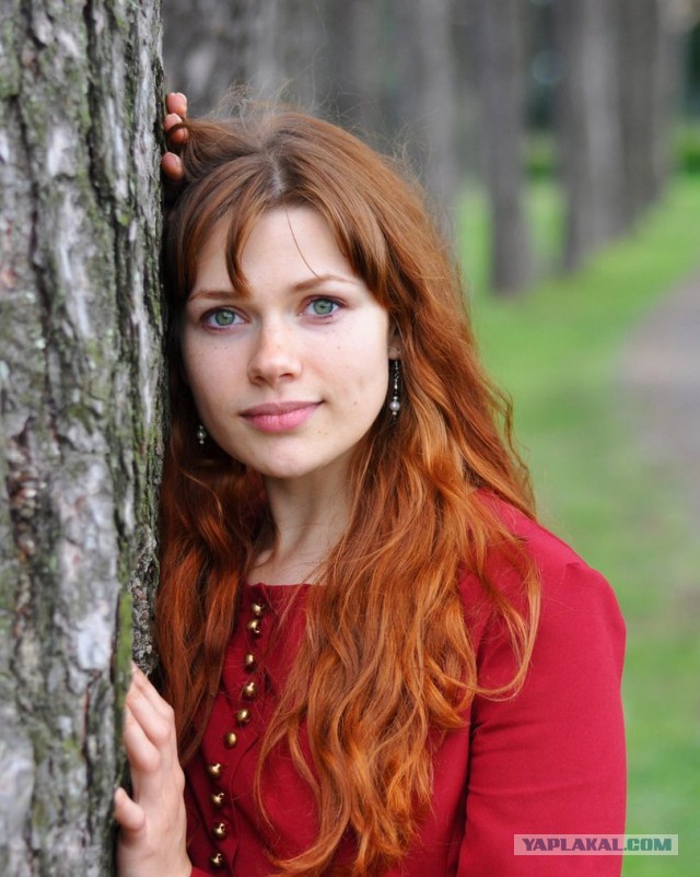 Фотосессия с сексуальной рыжей Isabelle Engel (Фотограф Michael Taborsky)